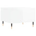 Mese de cafea 2 buc. alb extralucios 50x46x35 cm lemn compozit - WALTI WALTI