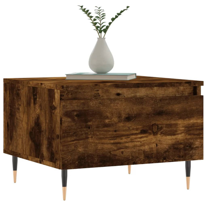 Mese de cafea 2 buc. stejar fumuriu 50x46x35 cm lemn compozit - WALTI WALTI