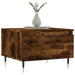 Mese de cafea 2 buc. stejar fumuriu 50x46x35 cm lemn compozit - WALTI WALTI