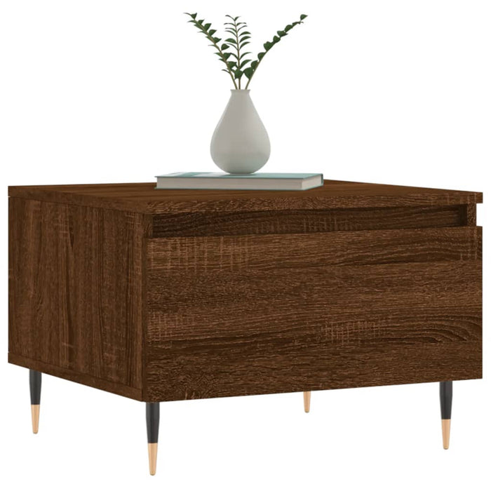 Mese de cafea 2 buc. stejar maro 50x46x35 cm lemn compozit - WALTI WALTI