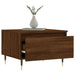 Mese de cafea 2 buc. stejar maro 50x46x35 cm lemn compozit - WALTI WALTI