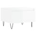 Mese de cafea 2 buc. alb extralucios 50x46x35 cm lemn compozit - WALTI WALTI