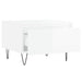 Mese de cafea 2 buc. alb extralucios 50x46x35 cm lemn compozit - WALTI WALTI