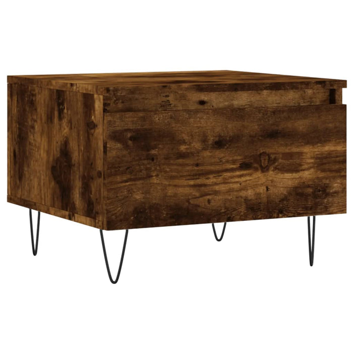 Mese de cafea 2 buc. stejar fumuriu 50x46x35 cm lemn compozit - WALTI WALTI