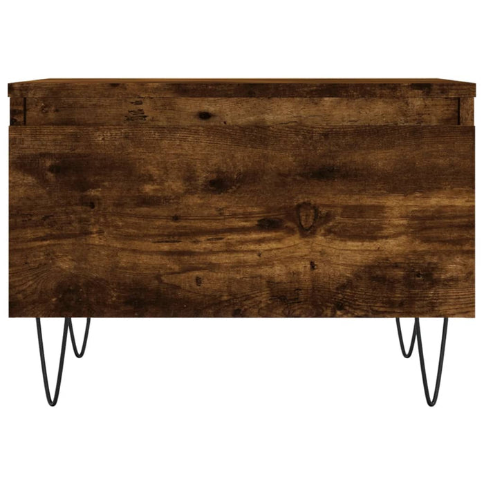 Mese de cafea 2 buc. stejar fumuriu 50x46x35 cm lemn compozit - WALTI WALTI