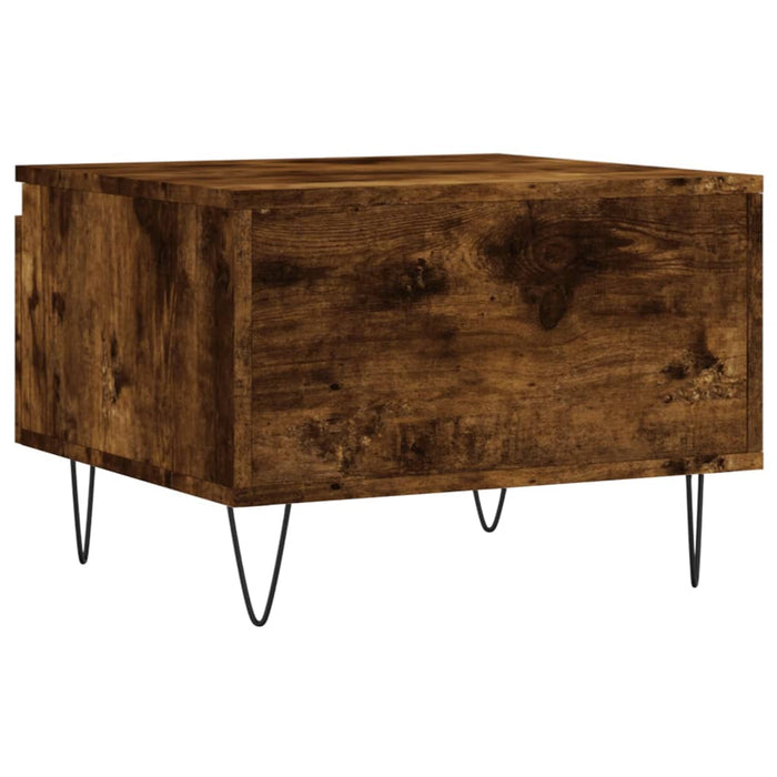Mese de cafea 2 buc. stejar fumuriu 50x46x35 cm lemn compozit - WALTI WALTI