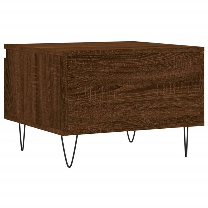 Mese de cafea 2 buc. stejar maro 50x46x35 cm lemn compozit - WALTI WALTI