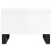Mese de cafea 2 buc. alb extralucios 50x46x35 cm lemn compozit - WALTI WALTI