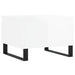 Mese de cafea 2 buc. alb extralucios 50x46x35 cm lemn compozit - WALTI WALTI