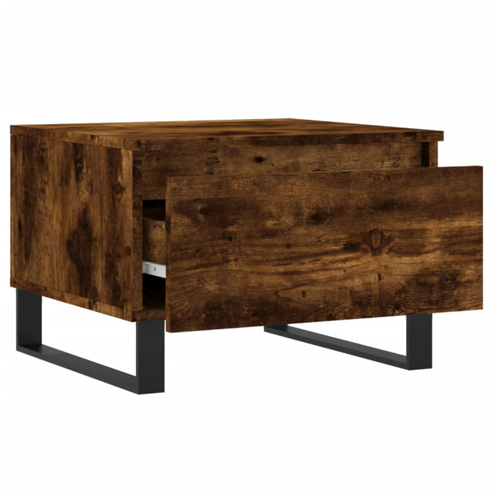 Mese de cafea 2 buc. stejar fumuriu 50x46x35 cm lemn compozit - WALTI WALTI