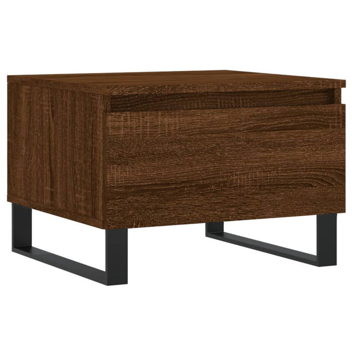 Mese de cafea 2 buc. stejar maro 50x46x35 cm lemn compozit - WALTI WALTI