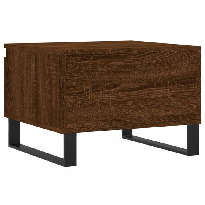 Mese de cafea 2 buc. stejar maro 50x46x35 cm lemn compozit - WALTI WALTI