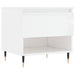 Mese de cafea 2 buc. alb extralucios 50x46x50 cm lemn compozit - WALTI WALTI