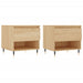 Mese de cafea 2 buc. stejar sonoma 50x46x50 cm lemn compozit - WALTI WALTI