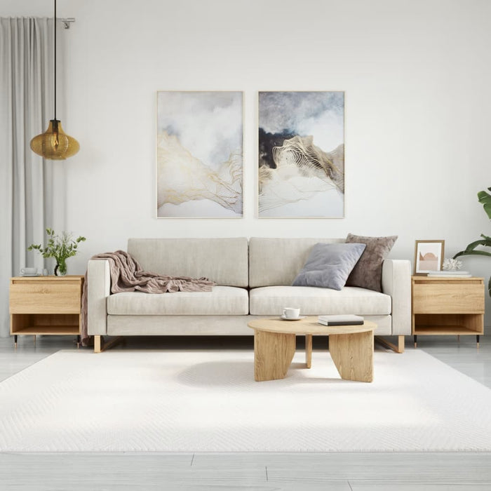 Mese de cafea 2 buc. stejar sonoma 50x46x50 cm lemn compozit - WALTI WALTI