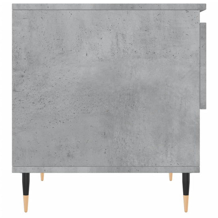 Măsuță de cafea, gri beton, 50x46x50 cm, lemn prelucrat - WALTI WALTI