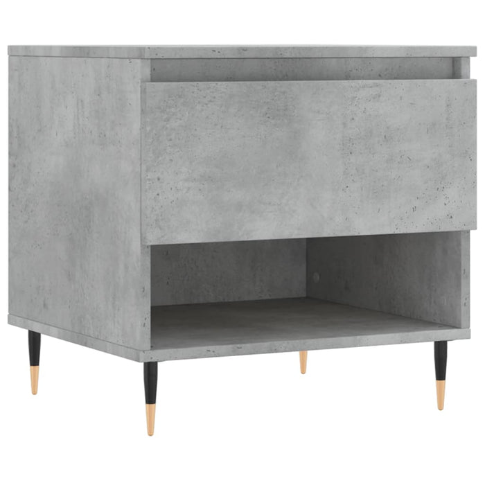 Mese de cafea, 2 buc., gri beton, 50x46x50 cm, lemn compozit - WALTI WALTI