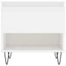 Mese de cafea 2 buc. alb extralucios 50x46x50 cm lemn compozit - WALTI WALTI