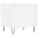 Mese de cafea 2 buc. alb extralucios 50x46x50 cm lemn compozit - WALTI WALTI