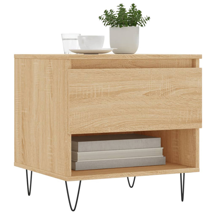 Mese de cafea 2 buc. stejar sonoma 50x46x50 cm lemn compozit - WALTI WALTI