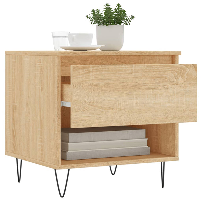 Mese de cafea 2 buc. stejar sonoma 50x46x50 cm lemn compozit - WALTI WALTI