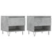 Mese de cafea, 2 buc., gri beton, 50x46x50 cm, lemn compozit - WALTI WALTI