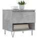 Mese de cafea, 2 buc., gri beton, 50x46x50 cm, lemn compozit - WALTI WALTI