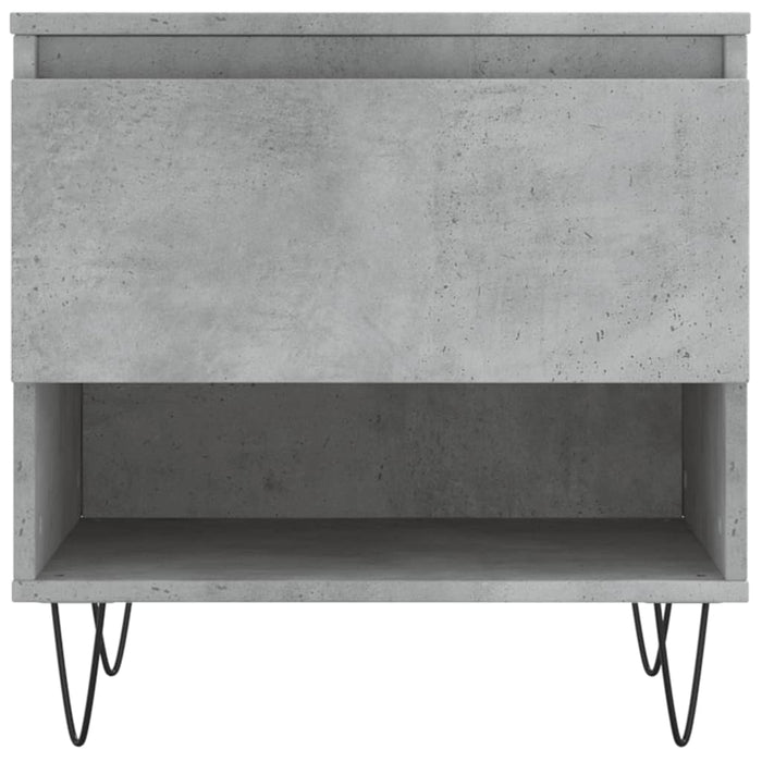 Mese de cafea, 2 buc., gri beton, 50x46x50 cm, lemn compozit - WALTI WALTI