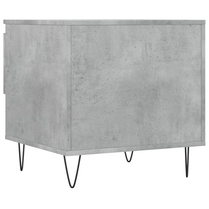 Mese de cafea, 2 buc., gri beton, 50x46x50 cm, lemn compozit - WALTI WALTI