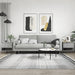 Mese de cafea, 2 buc., gri beton, 50x46x50 cm, lemn compozit - WALTI WALTI