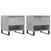 Mese de cafea, 2 buc., gri beton, 50x46x50 cm, lemn compozit - WALTI WALTI
