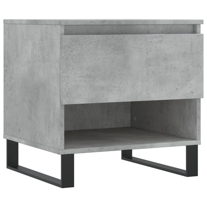 Mese de cafea, 2 buc., gri beton, 50x46x50 cm, lemn compozit - WALTI WALTI