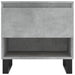 Mese de cafea, 2 buc., gri beton, 50x46x50 cm, lemn compozit - WALTI WALTI