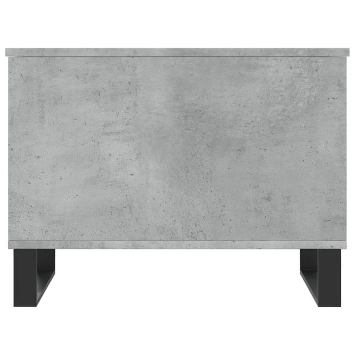 Măsuță de cafea, gri beton, 60x44,5x45 cm, lemn prelucrat - WALTI WALTI