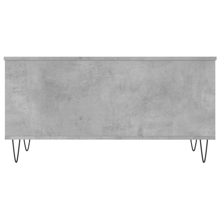Măsuță de cafea, gri beton, 90x44,5x45 cm, lemn compozit - WALTI WALTI