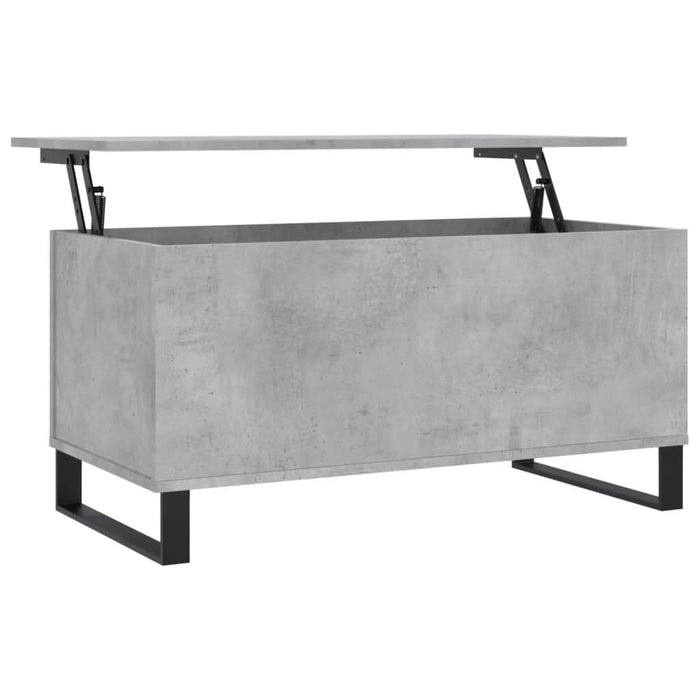 Măsuță de cafea, gri beton, 90x44,5x45 cm, lemn compozit - WALTI WALTI