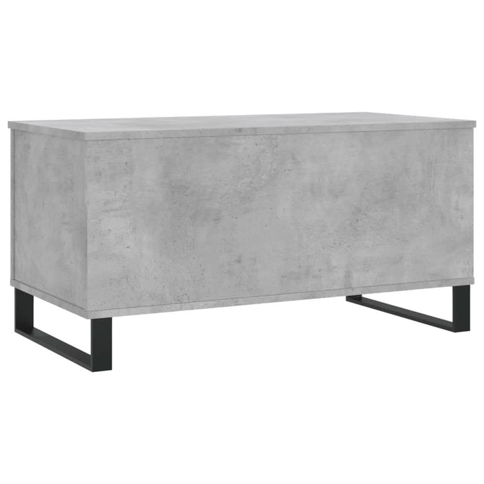 Măsuță de cafea, gri beton, 90x44,5x45 cm, lemn compozit - WALTI WALTI