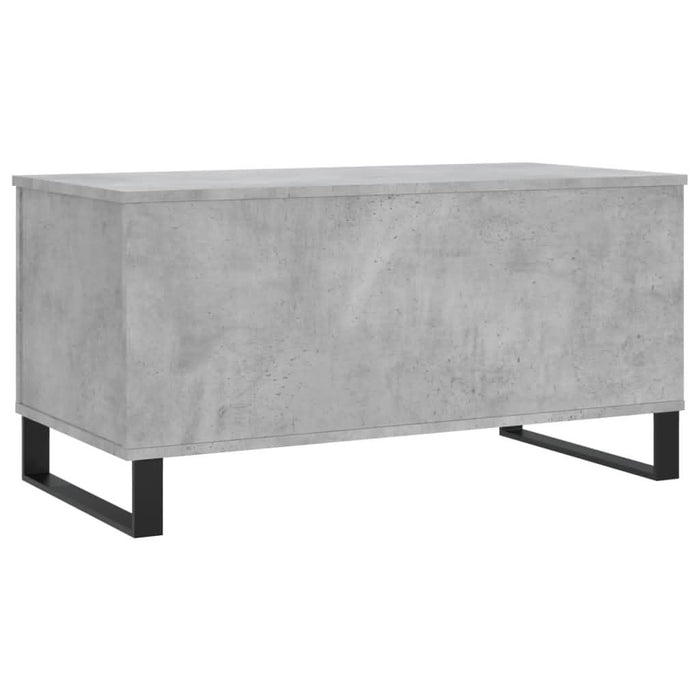 Măsuță de cafea, gri beton, 90x44,5x45 cm, lemn compozit - WALTI WALTI