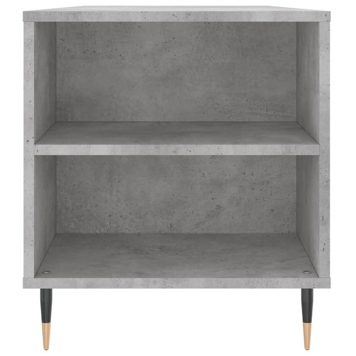 Măsuță de cafea, gri beton, 102x44,5x50 cm, lemn prelucrat - WALTI WALTI
