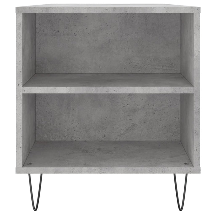 Măsuță de cafea, gri beton, 102x44,5x50 cm, lemn prelucrat - WALTI WALTI