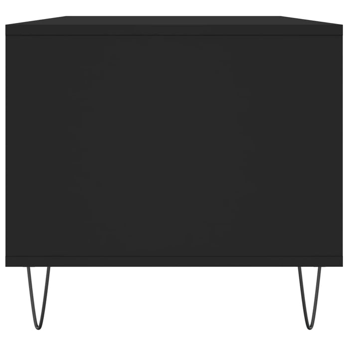Măsuță de cafea, negru, 90x49x45 cm, lemn compozit - WALTI WALTI
