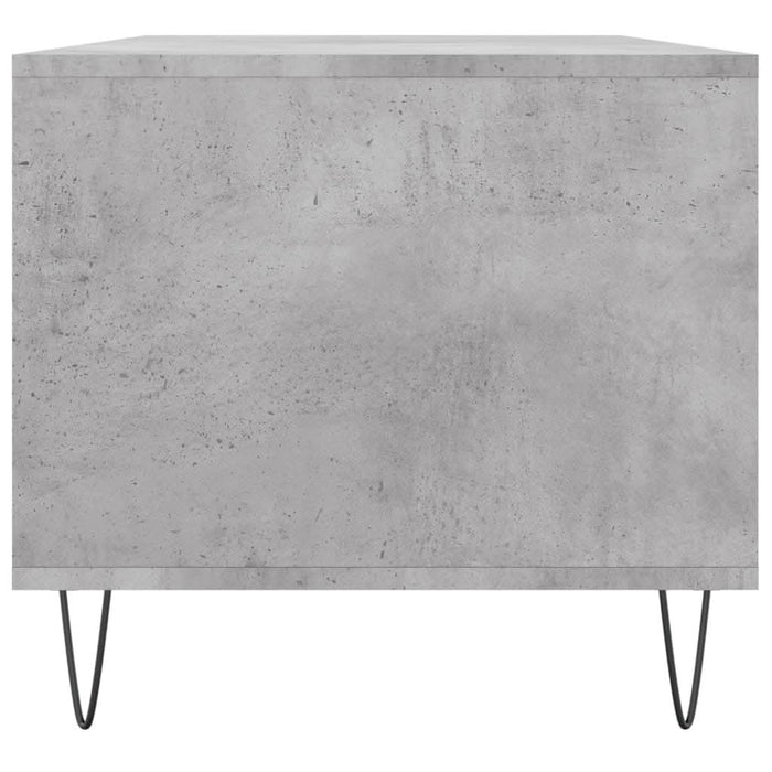 Măsuță de cafea, gri beton, 90x49x45 cm, lemn prelucrat - WALTI WALTI