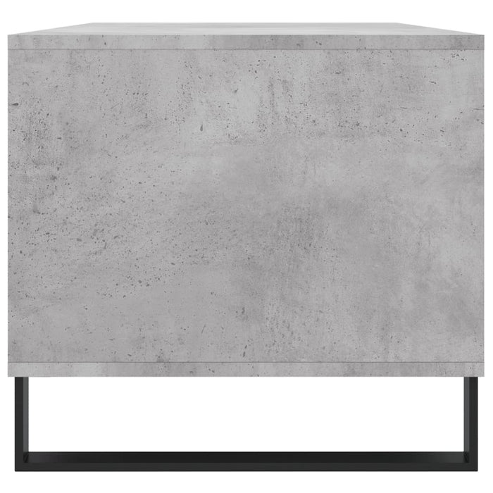 Măsuță de cafea, gri beton, 90x49x45 cm, lemn prelucrat WALTI