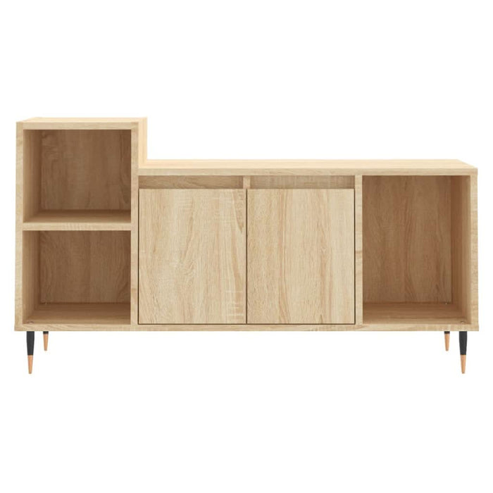 Comodă TV, stejar sonoma, 100x35x55 cm, lemn prelucrat - WALTI WALTI