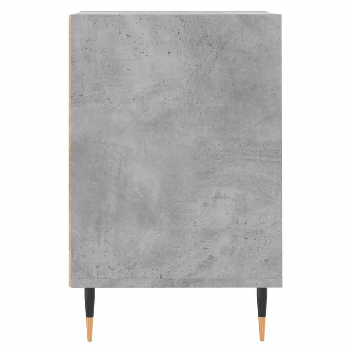 Comodă TV, gri beton, 100x35x55 cm, lemn prelucrat - WALTI WALTI