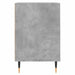 Comodă TV, gri beton, 100x35x55 cm, lemn prelucrat - WALTI WALTI