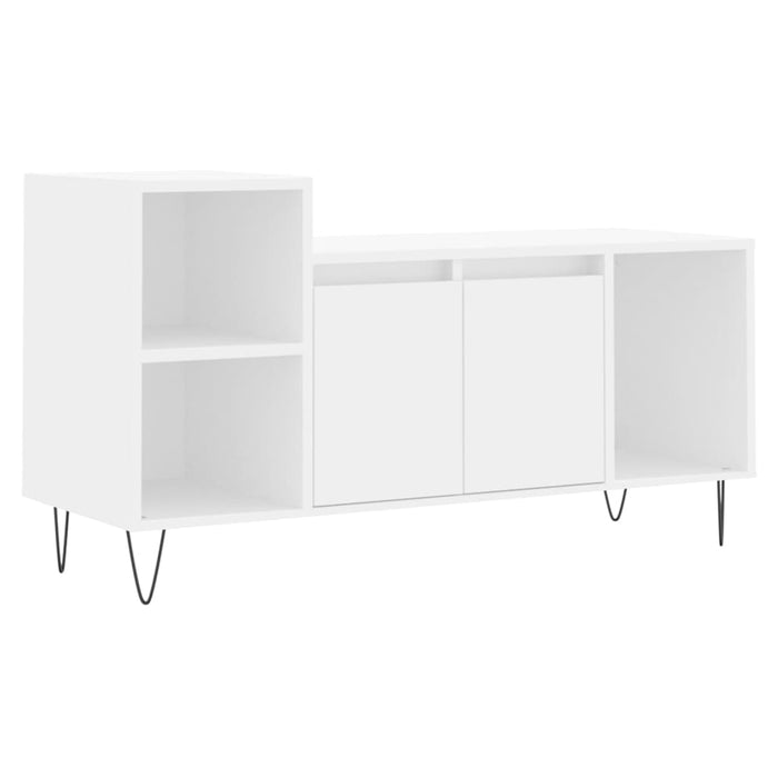 Comodă TV, alb, 100x35x55 cm, lemn prelucrat - WALTI WALTI