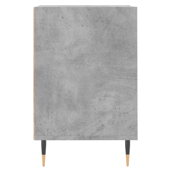 Comodă TV, gri beton, 160x35x55 cm, lemn prelucrat - WALTI WALTI