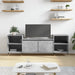 Comodă TV, gri beton, 160x35x55 cm, lemn prelucrat - WALTI WALTI