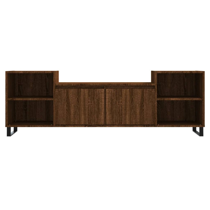 Comodă TV, stejar maro, 160x35x55 cm, lemn prelucrat WALTI